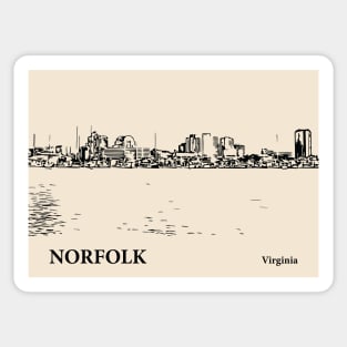 Norfolk - Virginia Sticker